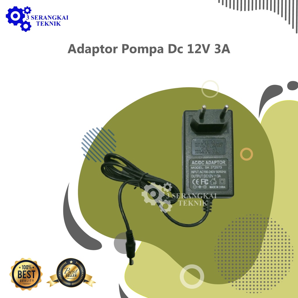 Adaptor Pompa Dc 12V 3A