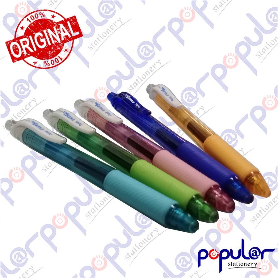 

Ballpoint / Pulpen / Pena Pentel Energel 0.5 BLN 105 Tinta Biru