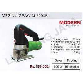 MESIN JIGSAW - POTONG KAYU TRIPLEK MODERN M - 2290 B