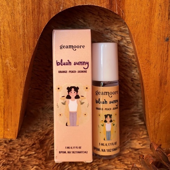 Parfume Geamoore Roll On 5 ml BPOM ✅-Blush Sunny
