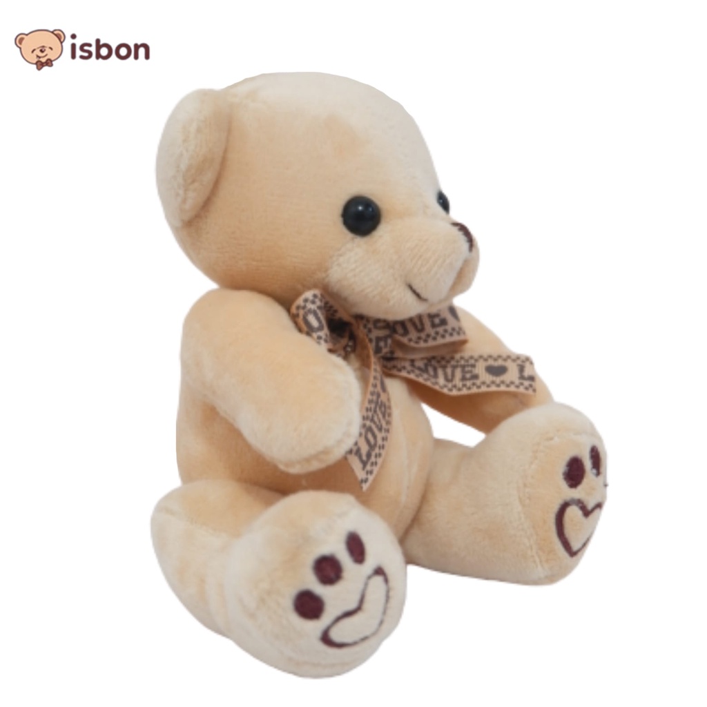 Boneka Teddy Bear Istana Boneka Joint Bear With Pita Lucu untuk kado mainan anak bayi