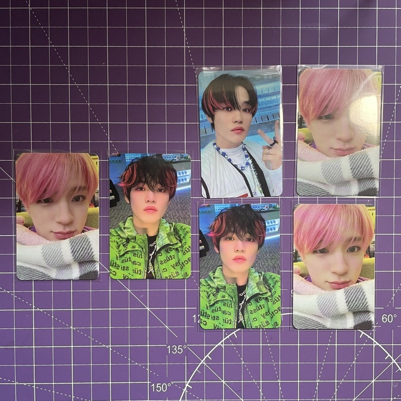 [READY STOCK] PHOTOCARD JENO SELIMUT + LD GLITCMODE CHENLE