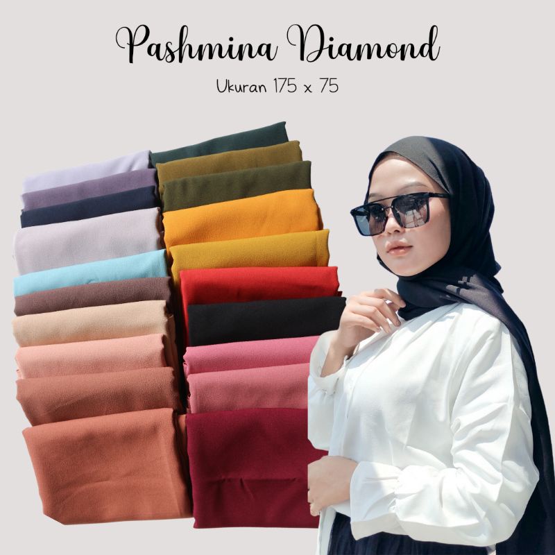 Pashmina Diamond 175x75  | Pashmina Nissa sabyan