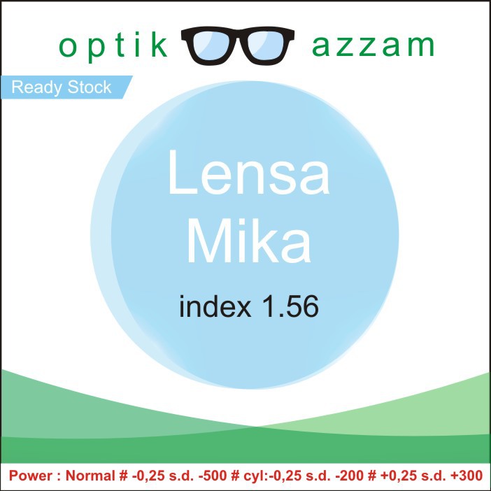 Lensa Kacamata Mika MC CR39