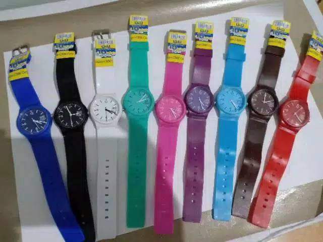 Promo sale Jam Tangan QQ Analog Angka Karet