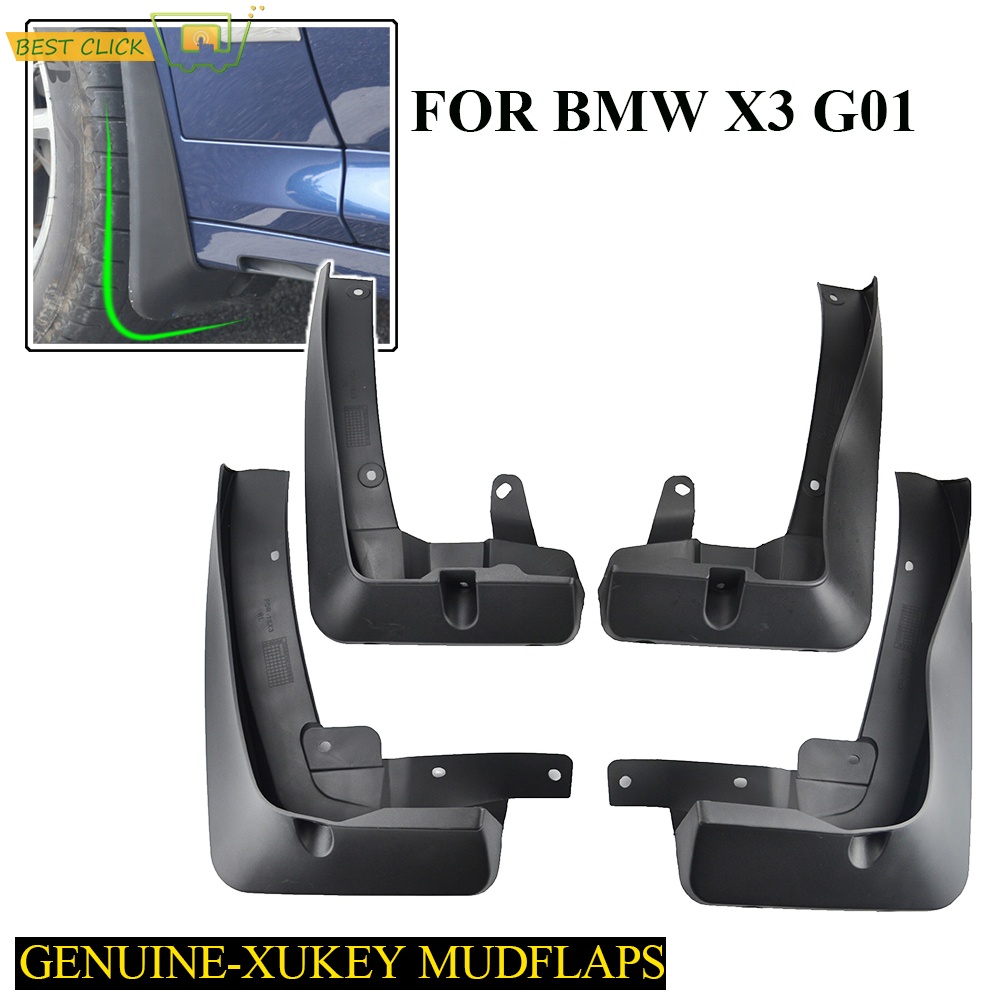 1 Set Mud Flap Pelindung Splash Untuk BMW X3 G01 2018 2019 2020 2021 Fender Depan Belakang