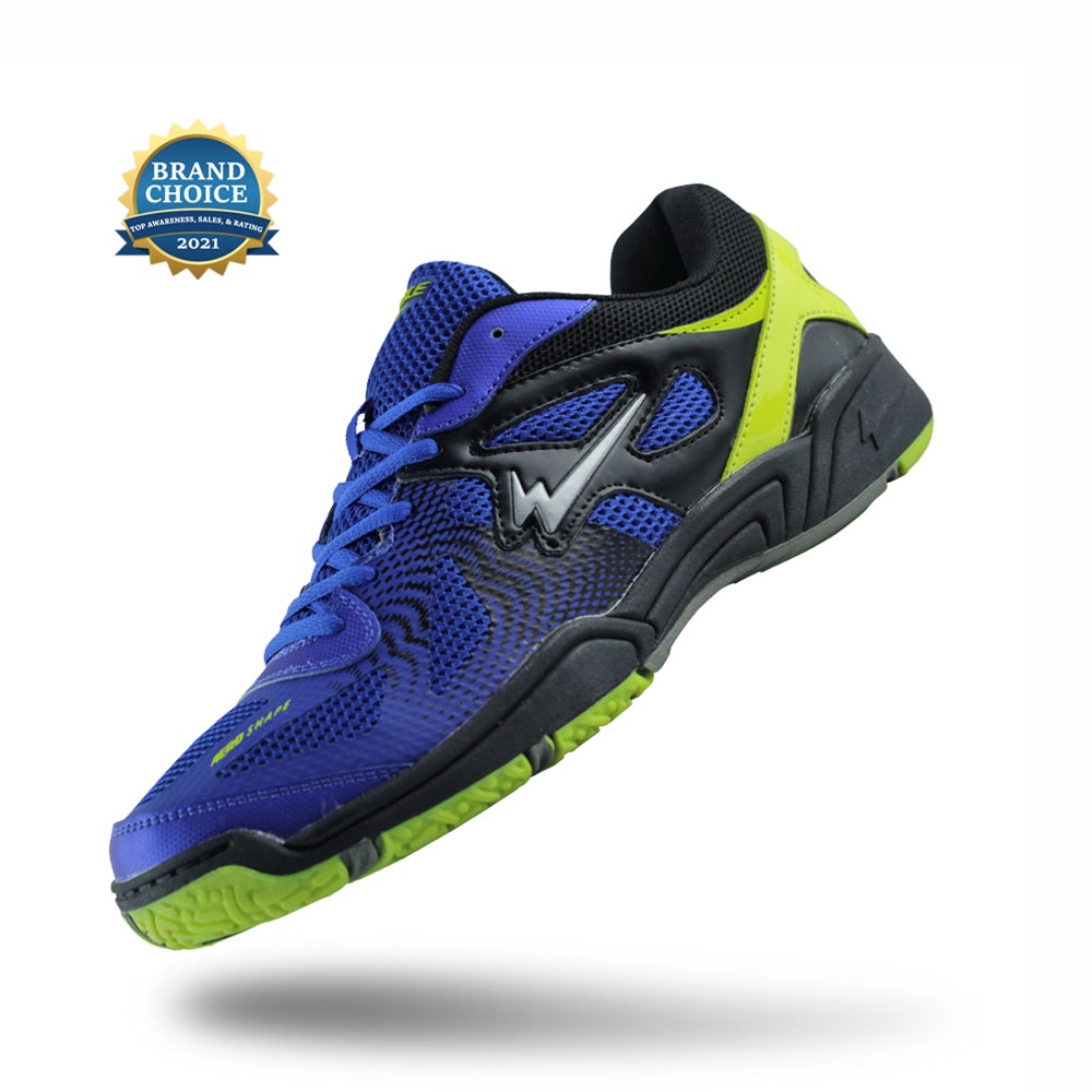 Eagle Moonlight Sepatu Badminton - Biru Hitam