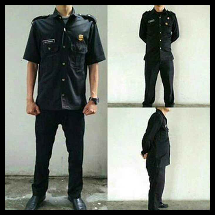 SERAGAM BAJU SETELAN XXL SATPAM / SECURITY / SUPIR / SAFARI JUMBO
