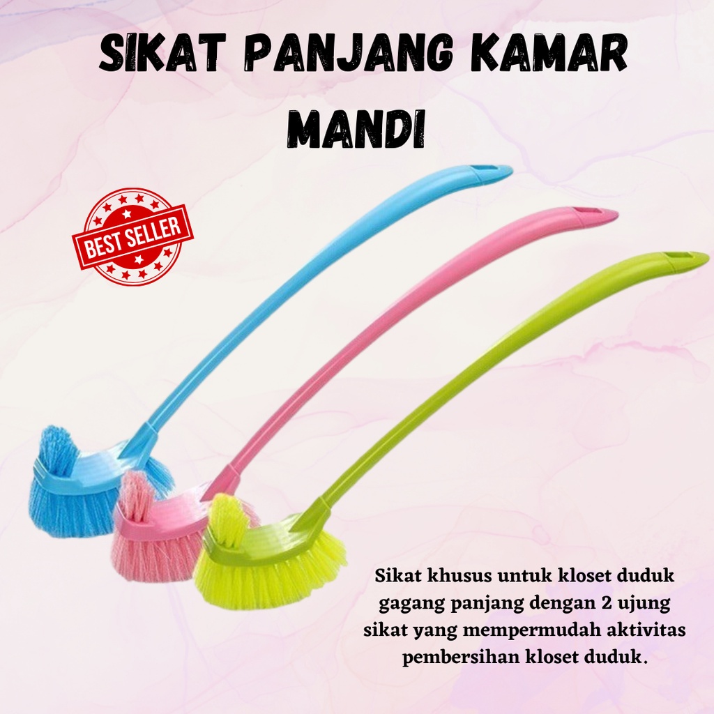 PROMO!!! Sikat Panjang Kamar Mandi/ Sikat Kloset Toilet / Sikat WC Unik