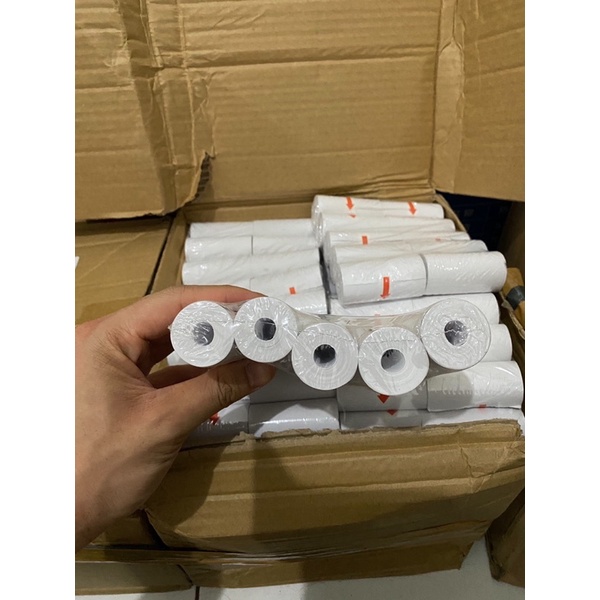 

Kertas Thermal Coreless uk 57 x 30 mm
