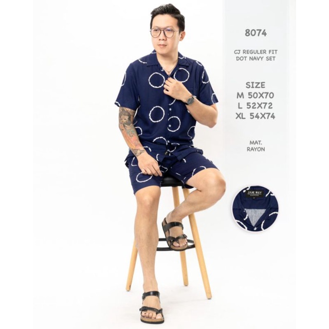 Setelan Piyama Tie dye Pria Tiedye Set Black Baju Tidur Pria Pajamas Piyama Rayon Pria Tiedye Shirt