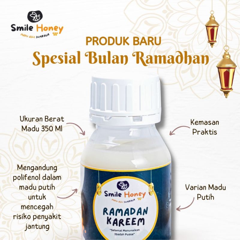 MADU MURNI (Madu PUtih) Asli SUMBAWA