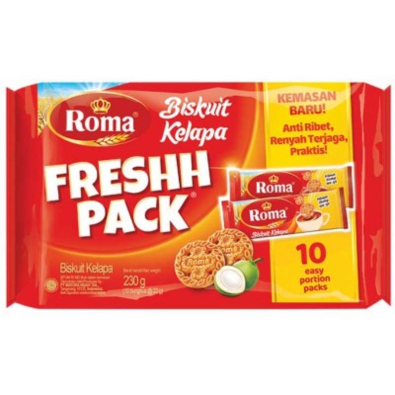 

Roma kelapa fresh pack 10's