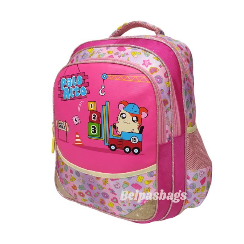 Tas ransel sekolah anak perempuan palo alto 41577P