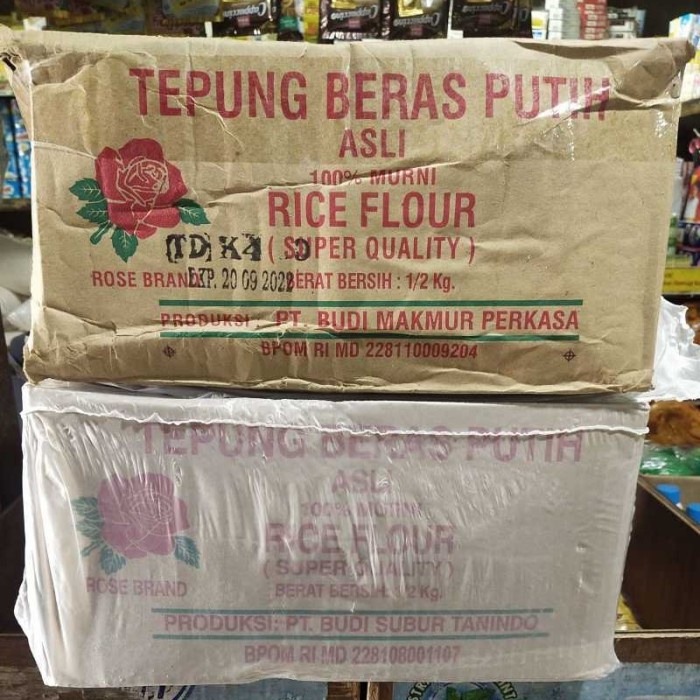 

tepung beras rose brand dus pasar online makassar