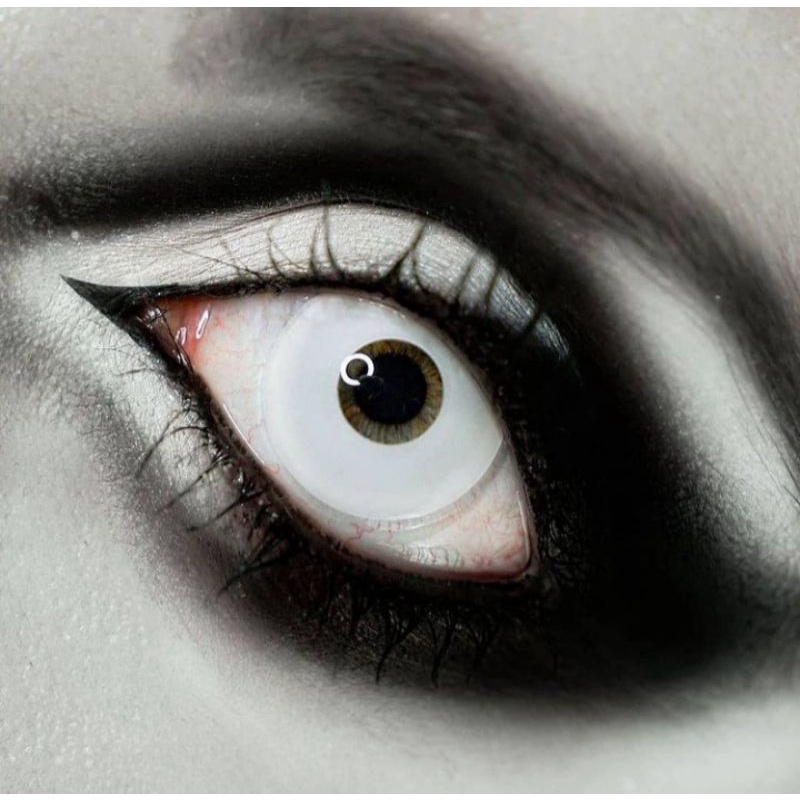 SOFTLENS COSPLAY HALLOWEEN PURE BLOCK COLOR RED WHITE YELLOW BLUE PURPLE VIOLET