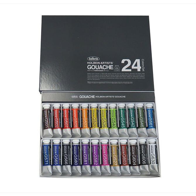 

Ready! Id 22335 Holbein Artist Watercolor Gouache (Sold By Set) - Set 24 Termurah