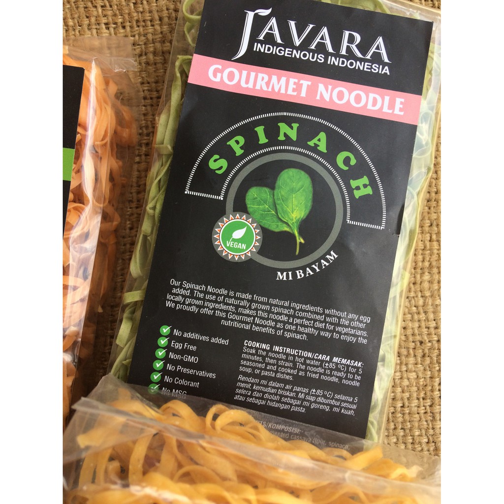 

Javara Gourmet Noodle / Mi Sayuran