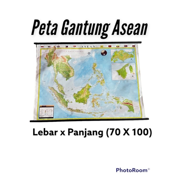 

Peta Gantung Asean (Asia Tenggara) Ukuran 70x100