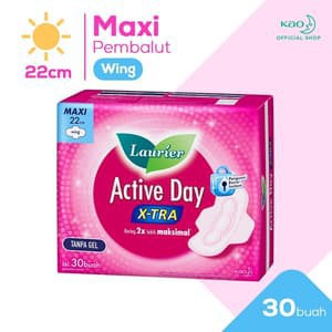 LAURIER active day Super Maxi Wing isi 30 pcs - DIGITV