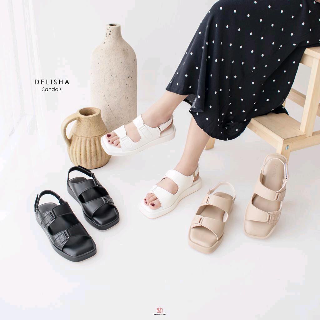 Sandal Wanita Slip Kekinian Empuk