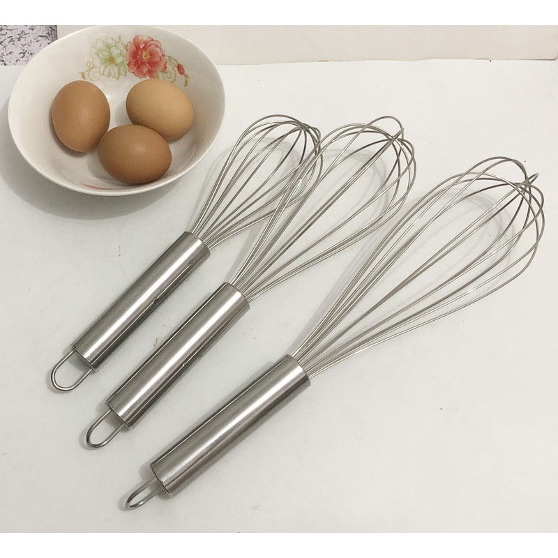 Kocokan Telur/Adonan Kue Stainless/Stainless Steel Hand Mixer