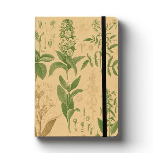 

Notebook A5 Lined Botanical 086