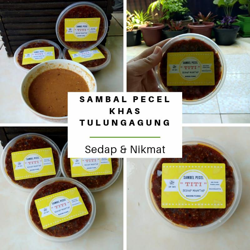 

SAMBEL PECEL BUMBU PECEL KHAS TULUNGAGUNG JAWA TIMUR