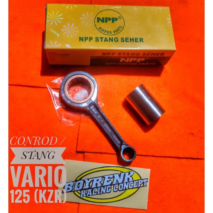 STANG SEHER/CONROD KIT VARIO 125 (KZR) - BOYRENK RACING