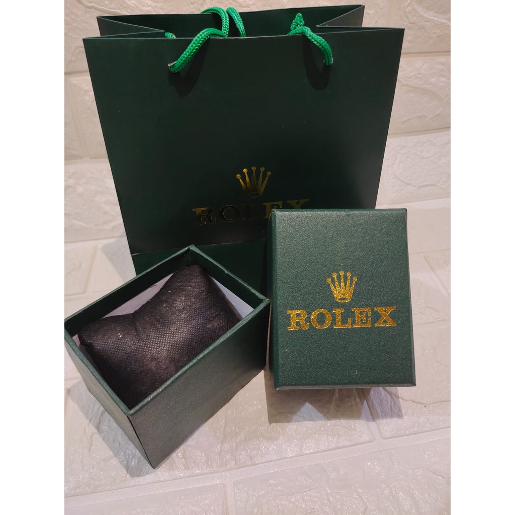 BOX ROLEX DAN PAPER BAG ROLEX / BOX ROLEX INCLUDE PAPER BAG ROLEX / KOTAK JAM TANGAN ROLEX