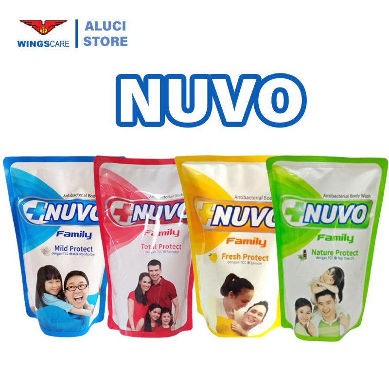 sabun cair nuvo 450ml