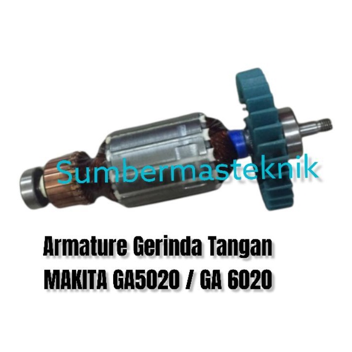 ARMATURE MAKITA GA6020 ANGKER GERINDA TANGAN MAKITA 6" GA 6020 BULL