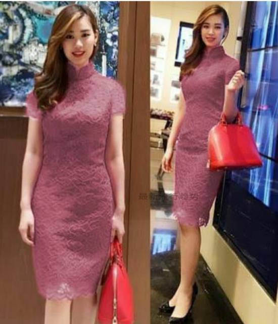 6 warna Niken dress / Dress wanita sincia / Dress wanita korea kekinian