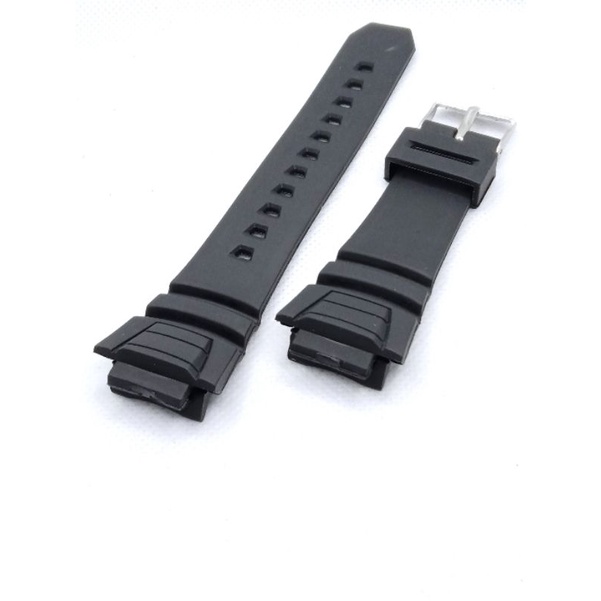 Tali Jam Tangan Strap Rubber Casio Ws 220 W-S220