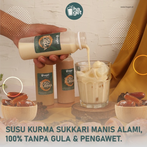 

Susu Kurma Sukari Premium - Minuman Manis berkhasiat 100% tanpa gula (Khusus Bandung Raya)