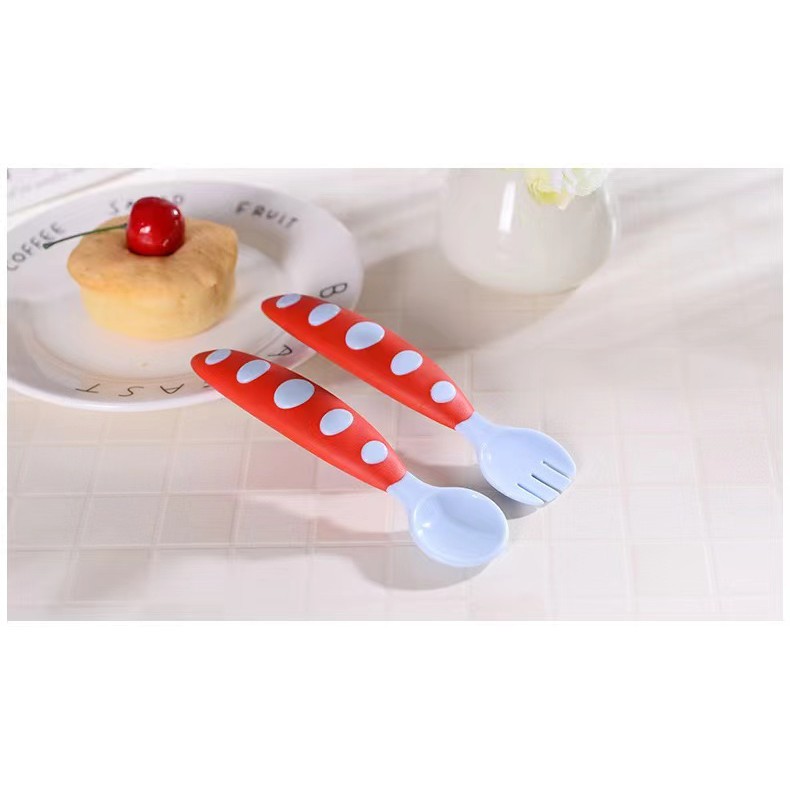 SENDOK MAKAN BAYI / SENDOK MAKAN BAYI / SPOON FORK SET GARPU / SENDOK MAKAN DAN GARPU SET