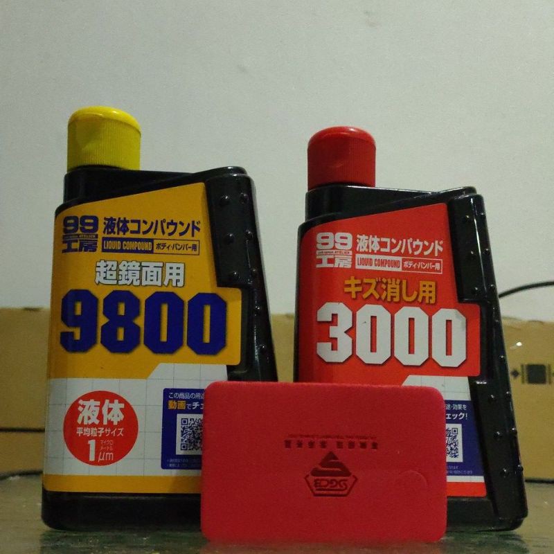 Soft 99 Liquid Compound E9800 300ml, poles baret Made japan