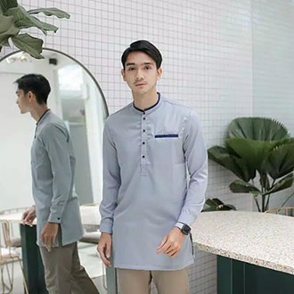 BIG SALE PAKAIAN  BAJU KOKO AHTAR PRIA LENGAN PANJANG MUSLIM