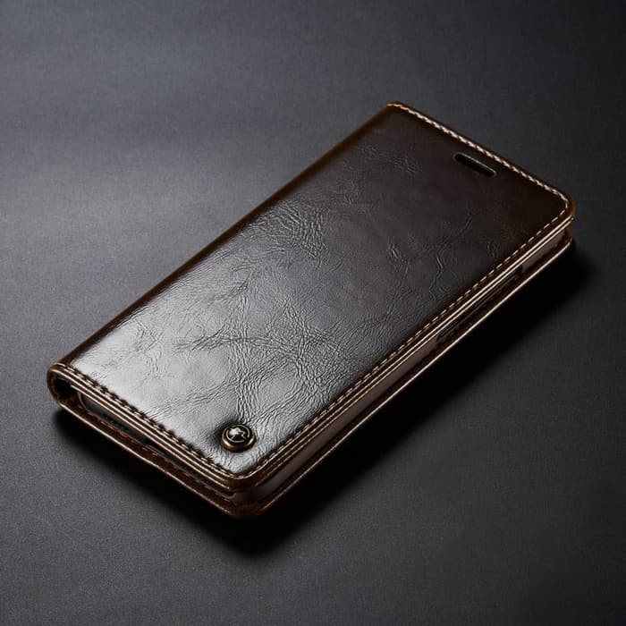 Samsung Galaxy A80 Leather Case Casing Kulit Flip Cover Caseme