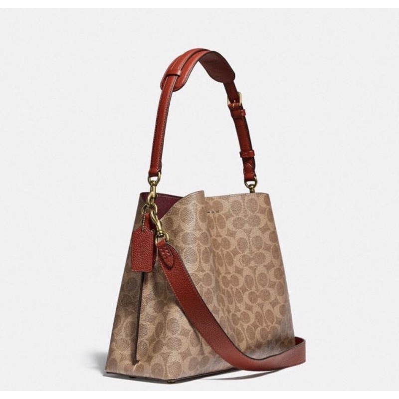CH Willow Shoulder Bag In Signature Canvas  (C2745)