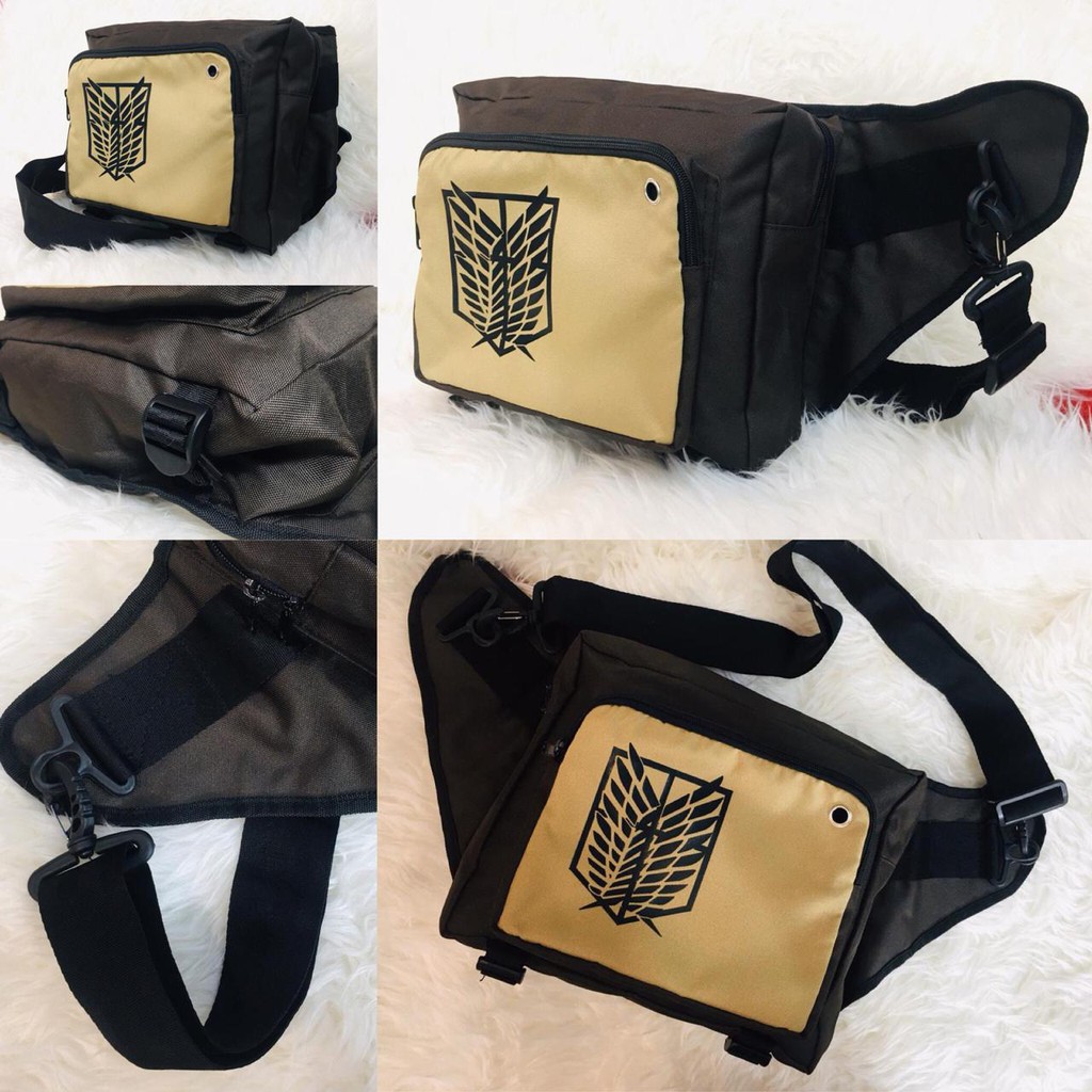 Slingbag Amplify SNK Attack on Titan Brown