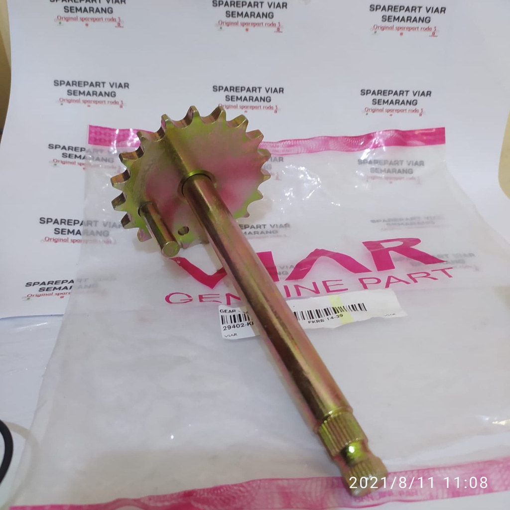 GEAR COMP B VIAR KARYA BIT 100CC GEAR starter viar gear kick starter karya BIT 110 cc
