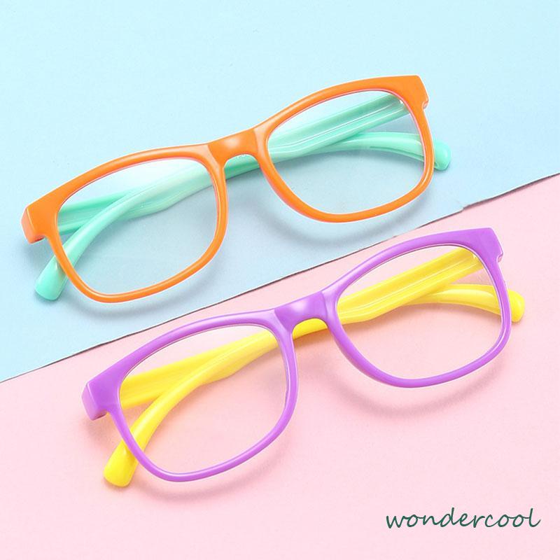 Kacamata Antiradiasi Sinar Blue Ray Anti Komputer TV Anak Wanita Pria -Won