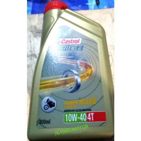 OLI  MESIN CASTROL POWER 1 4T UK. 0.8Lt