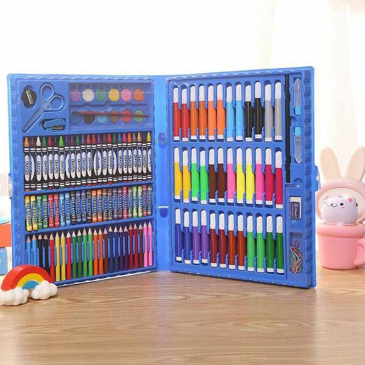 

Menarik.. Smart Oil Pastel Crayon 150 Macam Warna Set Koper 150 in 1 Cocok Untuk - CP4