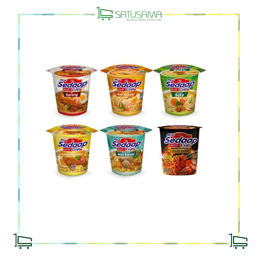 

Mie Sedap Cup - All Variant / satusama