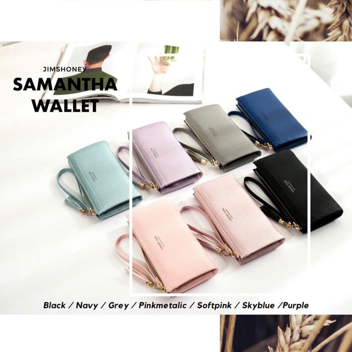 DKW-555 JH SAMANTHA WALLET/DOMPET KARTU/DOMPET WANITA/DOMPET PANJANG