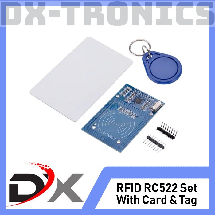 Modul RFID RC522 Reader + Keychain + Mifare Card Tag 13.56MHz - RC 522