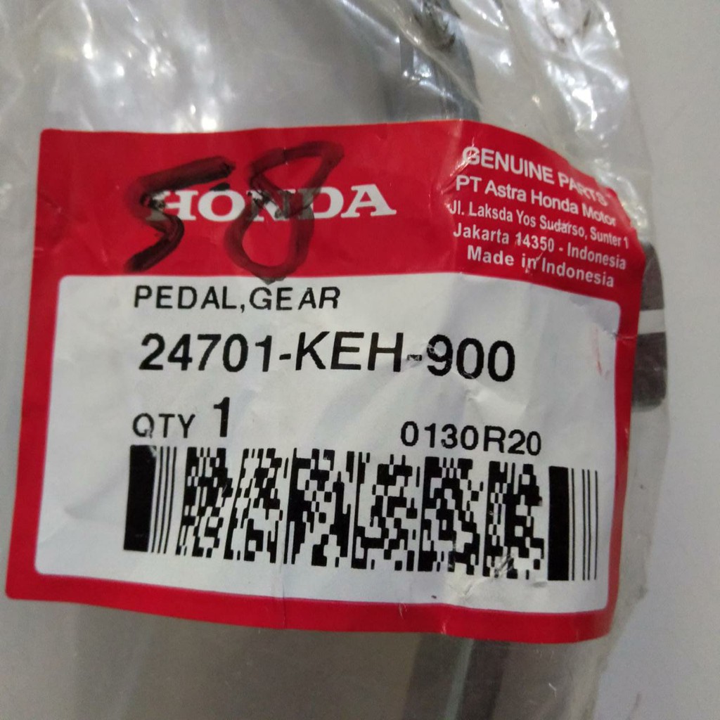 Pedal Persneling Versneling Pedal Gear Change Honda GL Pro NT GL Pro MegaPro 24701 KEH 900