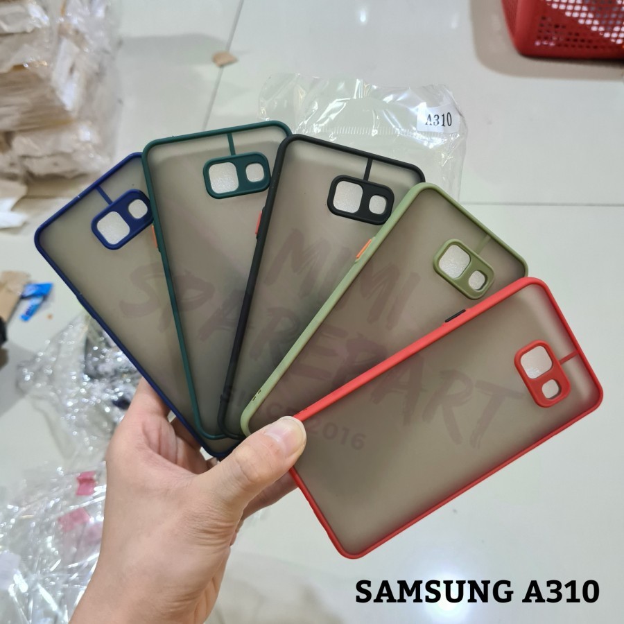 SAMSUNG A3 2016 A5 2016 A7 2016 CASE HARDCASE DOFF SOFT MATTE TRANSPARAN HARD CASING PROTECT CAMERA COVER PELINDUNG KAMERA